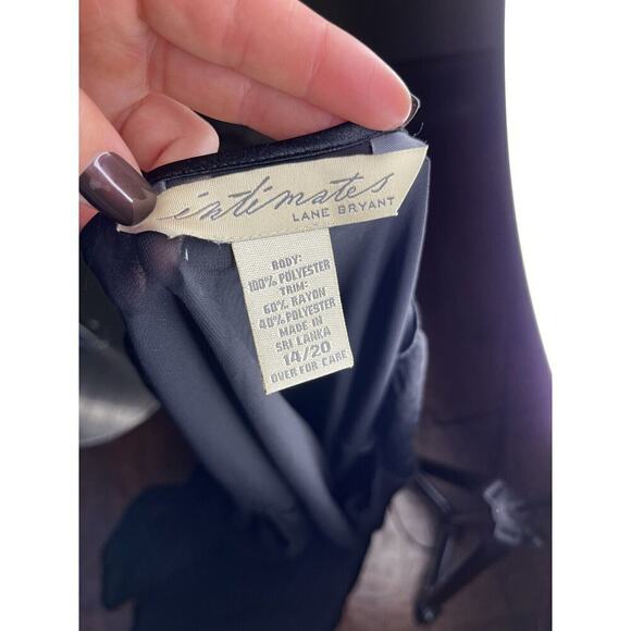 Lane Bryant intimates sheer open front cardigan Size 14 - Picture 4 of 4